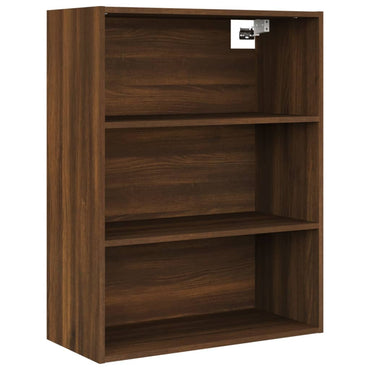 vidaXL Armoire murale aspect chêne marron 69,5x32,5x90 cm