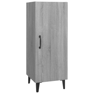 vidaXL Bahut gris Sonoma 34,5x34x90 cm Bois d'ingénierie