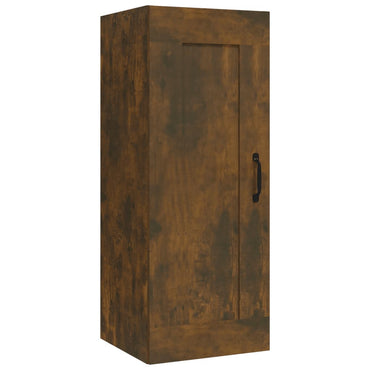 vidaXL Hängeschrank Räuchereiche 35x34x90 cm Holzwerkstoff