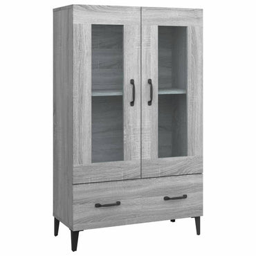 vidaXL Bahut haut gris Sonoma 70x31x115 cm en bois d'ingénierie