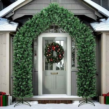 vidaXL Weihnachtsgirlande Grün 270 cm