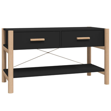 Meuble TV vidaXL noir 82x38x45 cm en bois d'ingénierie