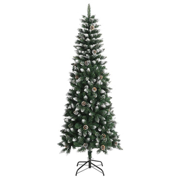 vidaXL Künstlicher Weihnachtsbaum mit Ständer Grün 240 cm PVC