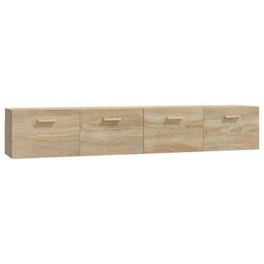vidaXL Wandschränke 2 Stk. Sonoma-Eiche 100x36,5x35 cm Holzwerkstoff