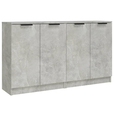 vidaXL Bahuts 2 pcs Gris béton 60x30x70 cm Bois d'ingénierie