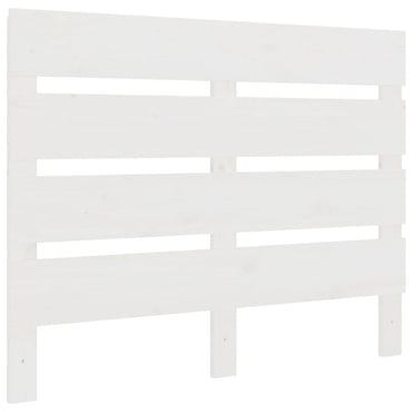 vidaXL Kopfteil Weiß 75x3x80 cm Massivholz Kiefer
