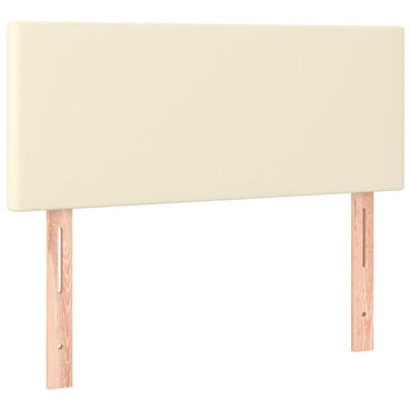vidaXL Kopfteil Creme 80x5x78/88 cm Kunstleder