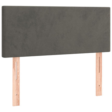 vidaXL Kopfteil Dunkelgrau 80x5x78/88 cm Samt