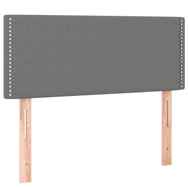 vidaXL Kopfteil Dunkelgrau 90x5x78/88 cm Stoff