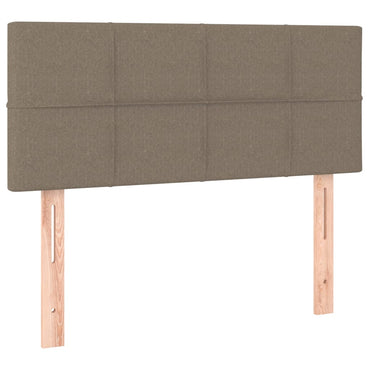 vidaXL Kopfteil Taupe 90x5x78/88 cm Stoff