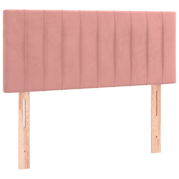 vidaXL Kopfteil Rosa 80x5x78/88 cm Samt