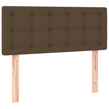 vidaXL Kopfteil Dunkelbraun 100x5x78/88 cm Stoff