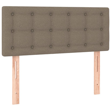 vidaXL Kopfteil Taupe 100x5x78/88 cm Stoff