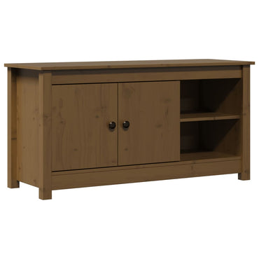 vidaXL TV-Schrank Honigbraun 103x36,5x52 cm Massivholz Kiefer