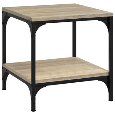 vidaXL Couchtisch Sonoma-Eiche 50x50x40 cm Holzwerkstoff