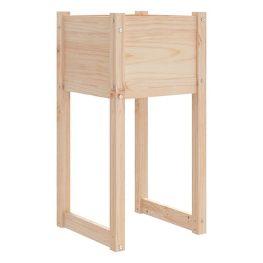 vidaXL Jardinière 40x40x81 cm Bois de pin massif