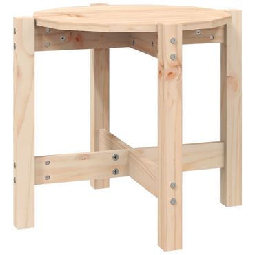 vidaXL Couchtisch Ø 52,5x45 cm Massivholz Kiefer