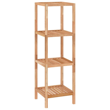 vidaXL Badregal 36x36x112 cm Massivholz Nussbaum