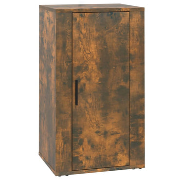 vidaXL Buffet chêne fumé 40x33x70 cm bois d'ingénierie
