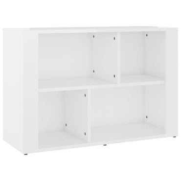 vidaXL Bahut blanc brillant 80x30x54 cm Bois d'ingénierie