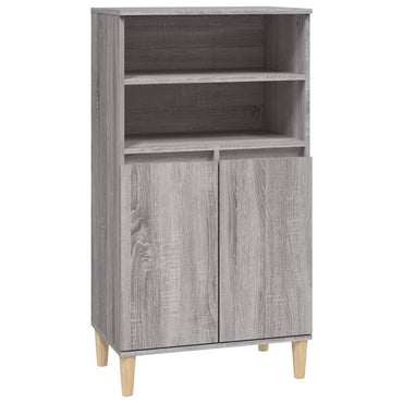vidaXL Bahut haut gris Sonoma 60x36x110 cm en bois d'ingénierie