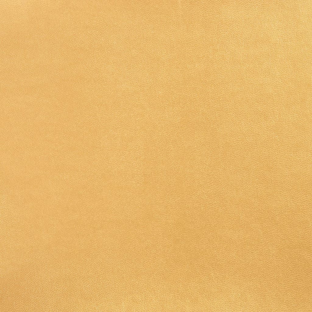 Gaming-Stuhl Schwarz und Golden Kunstleder