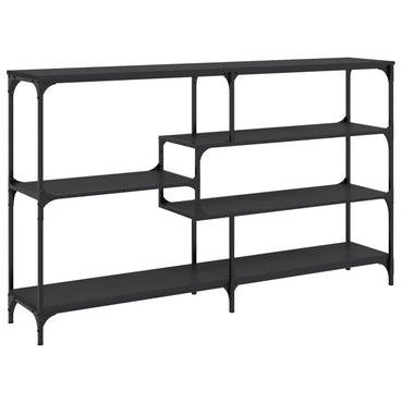 vidaXL Table console Noir 160x32x95 cm Bois d'ingénierie
