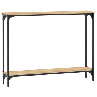 vidaXL Console chêne sonoma 100x22,5x75 cm Aggloméré