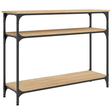 vidaXL Konsolentisch Sonoma-Eiche 100x29x75 cm Holzwerkstoff