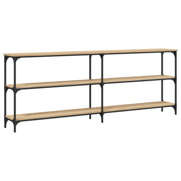 vidaXL Konsolentisch Sonoma-Eiche 200 x 29 x 75 cm Holzwerkstoff