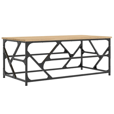 vidaXL Table basse chêne sonoma 100x50x40 cm aggloméré