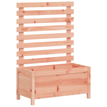 vidaXL Pflanzkübel mit Rankhilfe 79x39,5x114 cm Massivholz Douglasie