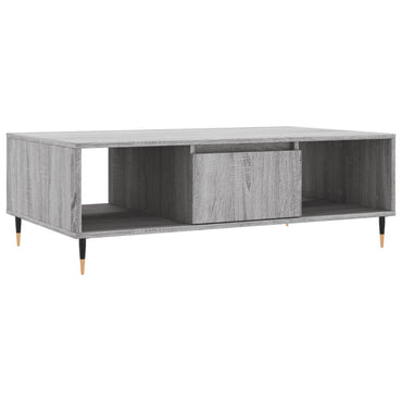 vidaXL Couchtisch Grau Sonoma 104x60x35 cm Holzwerkstoff