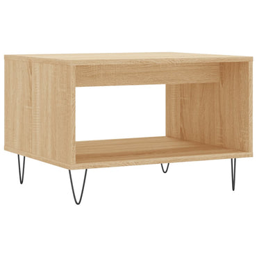 vidaXL Table basse chêne Sonoma 60x50x40 cm aggloméré