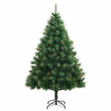 vidaXL Künstlicher Weihnachtsbaum Klappbar mit Ständer 180 cm