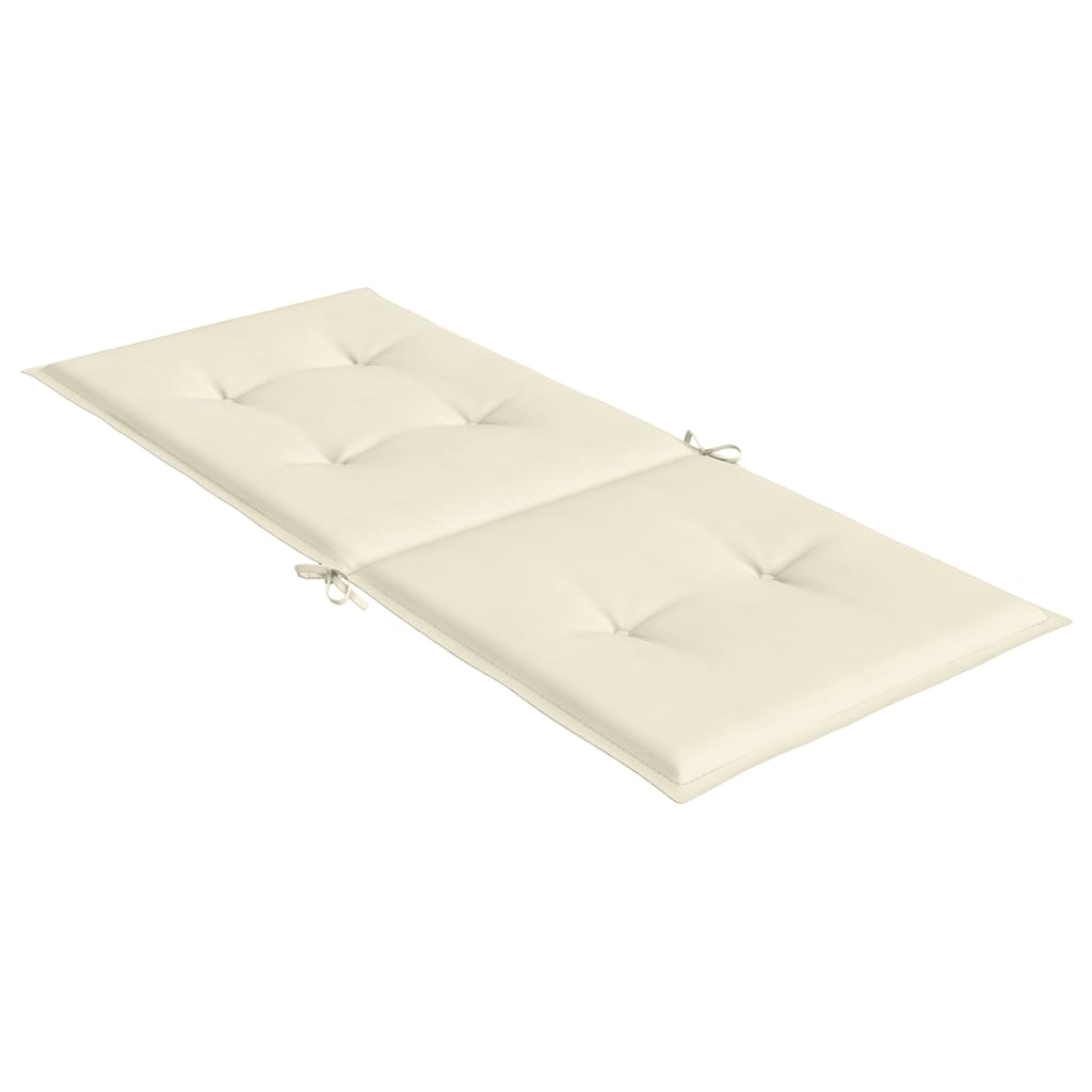 vidaXL Chaises de jardin avec coussins 2 pcs Bois de teck massif