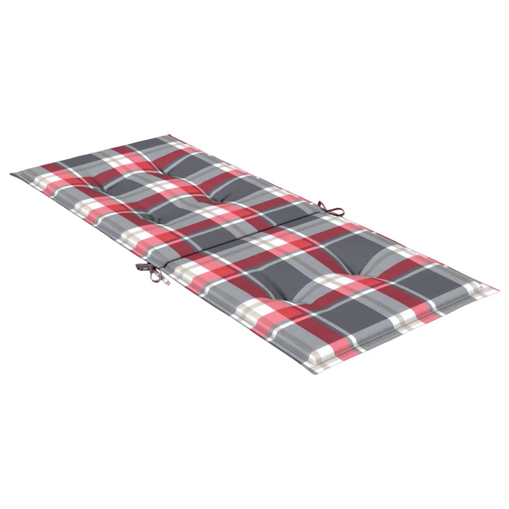 vidaXL Chaises de jardin avec coussins 2 pcs Bois de teck massif