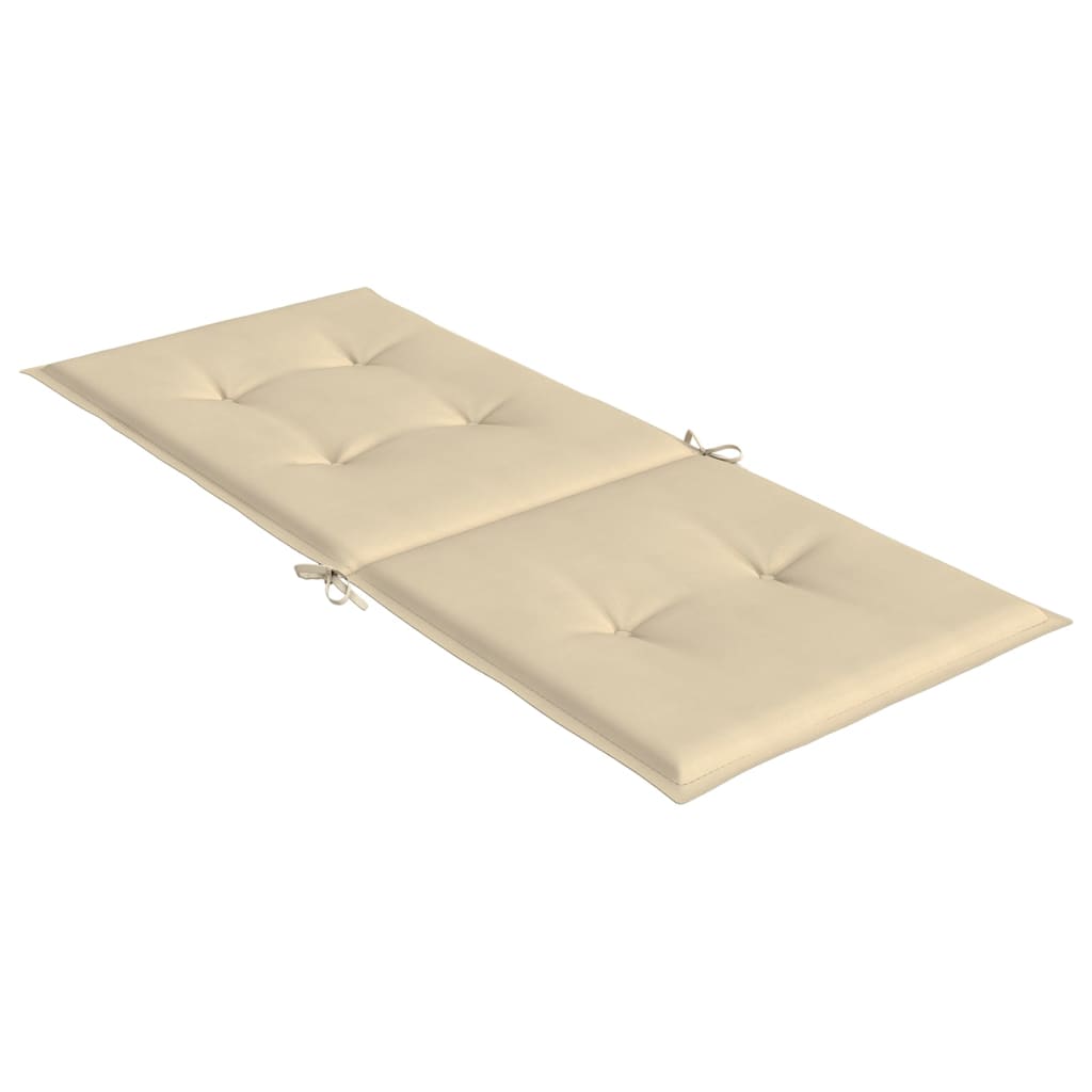 vidaXL Chaises de jardin avec coussins 8 pcs Bois de teck massif