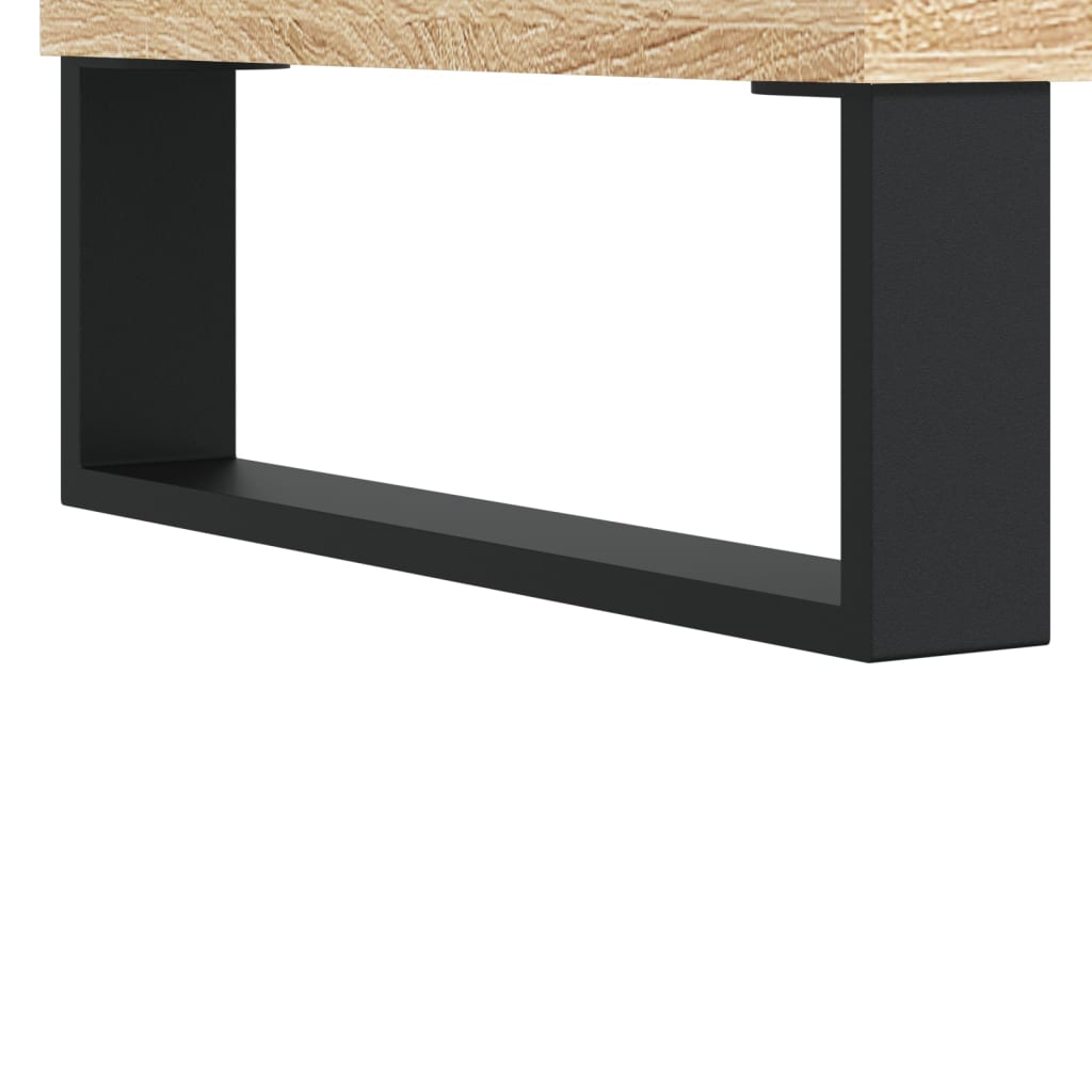 vidaXL Vaisselier chêne Sonoma 69,5x34x180 cm Aggloméré