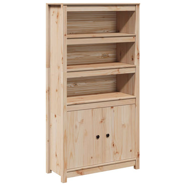 vidaXL Buffet haut 80x35x154 cm Bois de pin massif