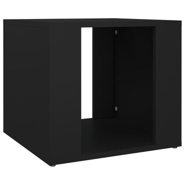 vidaXL Nachttisch Schwarz 41x40x36 cm Holzwerkstoff