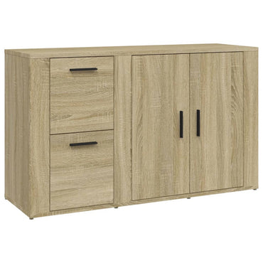 vidaXL Buffet Sonoma chêne 100x33x59,5 cm Bois d'ingénierie
