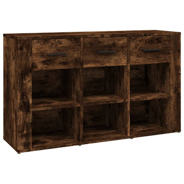 vidaXL Buffet Chêne fumé 100x30x59,5 cm Bois d'ingénierie