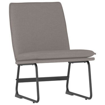 vidaXL Fauteuil de salon Taupe 52x75x76 cm Tissu