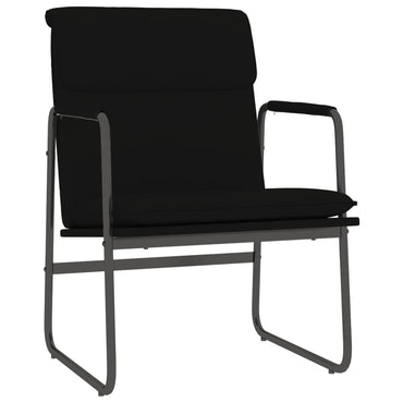 vidaXL Fauteuil de salon Noir 55x64x80 cm Similicuir