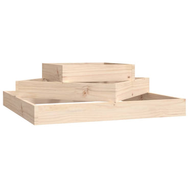 vidaXL Jardinière 83x83x27 cm Bois de pin massif