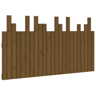 vidaXL Wand-Kopfteil Honigbraun 146,5x3x80 cm Massivholz Kiefer