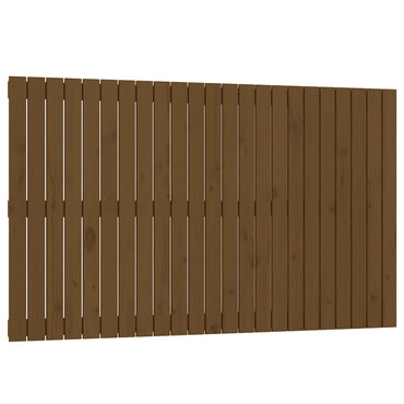 vidaXL Wand-Kopfteil Honigbraun 147x3x90 cm Massivholz Kiefer