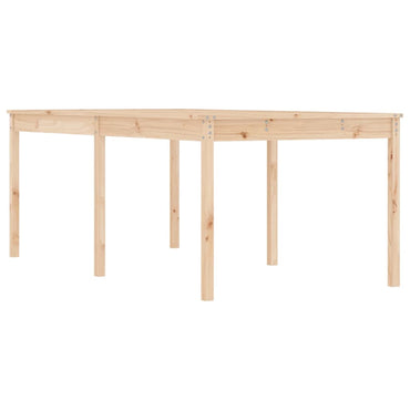 vidaXL Gartentisch 203,5x100x76 cm Massivholz Kiefer