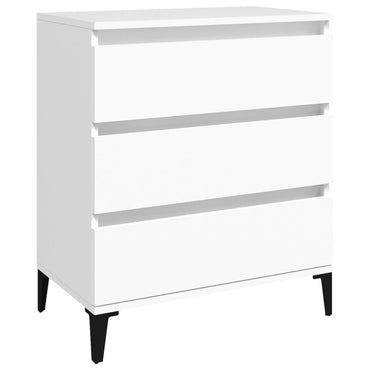 vidaXL Buffet blanc 60x35x70 cm Aggloméré